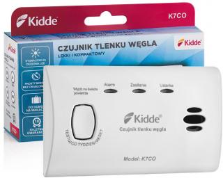 Czujnik czadu Tlenku węgla Detektor CO Bezprzewodowy Kidde K7CO 10 lat