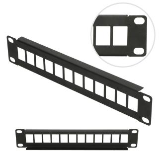 Extralink 12 Portów 10" | Patchpanel | Modularny, 12 portów