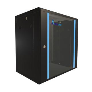 Extralink 12U 600x450 Czarna | Szafa rack | montowana na ścianie