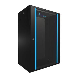 Extralink 18U 600x450 Czarna | Szafa rack | montowana na ścianie