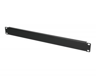 Extralink 1U 19" | Panel frontowy | Czarny