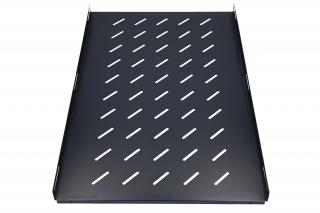 Extralink 1U 750mm Czarna | Półka | 19", mocowana punktowo, do szaf o głębokości 1000mm