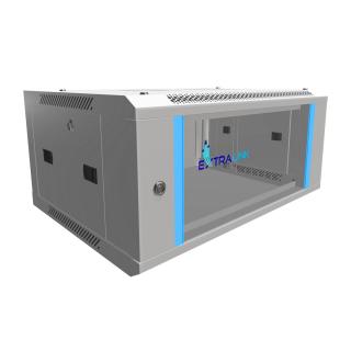 Extralink 4U 600x450 Szara | Szafa rack | montowana na ścianie