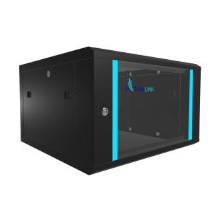 Extralink 6U 600x600 Czarna | Szafa rack | montowana na ścianie