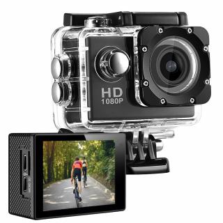 Extralink Action Camera A10 Czarna | Kamera | 1080P 30fps, IP68, wyświetlacz 2.0"
