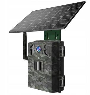 Fotopułapka Kamera leśna Tophunt H6 Dark Green GSM LTE 4G 14MP IR Solarna