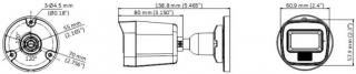 Kamera 4w1 Hikvision 3K DS-2CE16K0T-LFS Mikrofon Smart Hybrid Light Tubowa