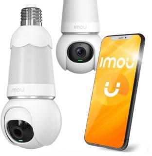 Kamera IP Imou Bulb Cam 5Mpx Żarówka Mikrofon Głośnik Aktywne Odstraszanie