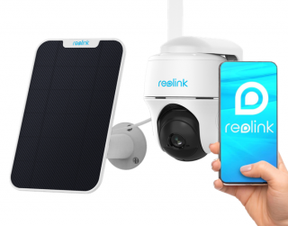 Kamera IP Reolink GO PT PLUS akumulatorowa bezprzewodowa GSM plus panel solarny