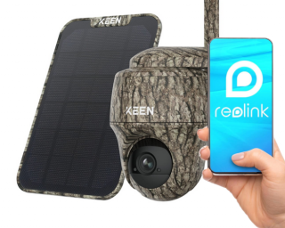 Kamera IP Reolink KEEN Ranger PT + Panel Solarny 4MP 3G/4G IR 10m