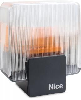 Lampa LED Ostrzegawcza Sygnalizacyjna do bramy NICE ELAC 90-230V z anteną