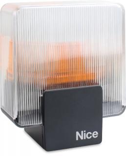 Lampa LED Ostrzegawcza Sygnalizacyjna do bramy NICE ELDC 12-36V z  anteną