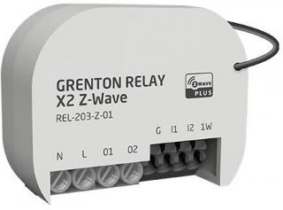 Moduł przekaźnikowy RELAYx2 Z-Wave Grenton