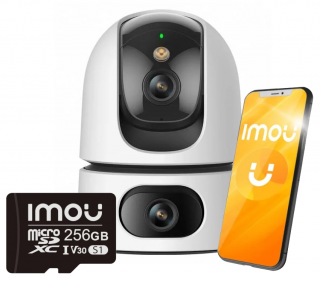 Obrotowa Kamera IP WiFi Imou Ranger Dual 10MP (5MP + 5MP) Audio + 256GB