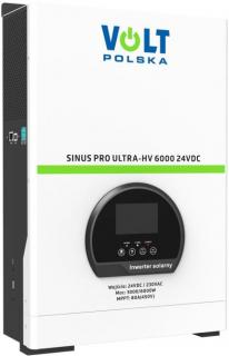 Przetwornica inwerter solarny SinusPro Ultra-HV 6000 24V 3000W 6000W MPPT