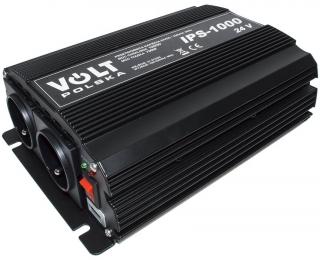 Przetwornica napięcia Volt Polska IPS-1000 24V / 230V 700/1000W Samochodowa