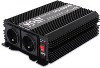 Przetwornica napięcia Volt Polska IPS-2000N 12V / 230V 1000/2000W
