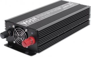 Przetwornica napięcia Volt Polska Sinus 1000/2000W 24V / 230V