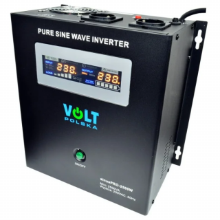 Przewtornica VOLT POLSKA SINUSPRO-2500W 24V 1800/2500W Czysty Sinus UPS AVR