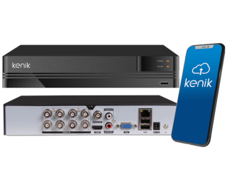 Rejestrator 5w1 Kenik KG-1358L-A2 8 Kanałowy do kamer 2Mpx AHD CVI TVI