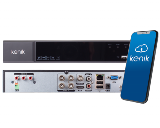 Rejestrator 5w1 Kenik KG-5314UVR-A 4 Kanałowy do kamer 5Mpx AHD CVI TVI