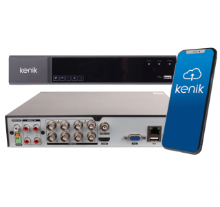 Rejestrator 5w1 Kenik KG-5318UVR-A 8 Kanałowy do kamer 5Mpx AHD CVI TVI