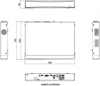 Rejestrator IP Hikvision 4 Kanałowy do 12 Mpx 4K AcuSense DS-7604NXI-K1/4P