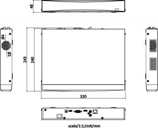Rejestrator IP Hikvision do 8 kamer do 12MP AcuSense Alarm DS-7608NXI-K1