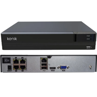 Rejestrator IP Kenik KG-NVR2014L-P-V2 do 4 Kamer IP 8Mpx PoE max 10TB