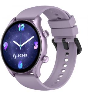 Smartwatch Zeblaze Btalk 3 Plus Fioletowy IPS 1,39" Pulsoksymetr  260mAh