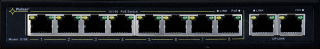 SWITCH POE PULSAR S108 10-PORTÓW (8xPoE + 2xUPLINK)  IEEE 802.3af/at, 48VDC / 30W/port (PoE+) 120W