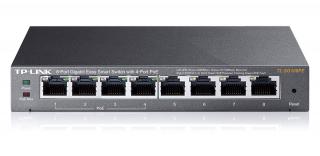 Switch TP-Link TL-SG108PE 8x RJ45 1000Mb/s 4x PoE 55W Desktop Zarządzalny