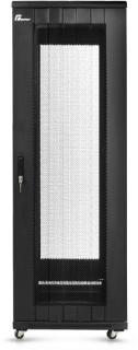 Szafa Rack Getfort 19" 42U 600X1000 Stojąca Perforowana Serwerowa Czarna