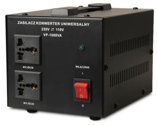 Transformator VOLT POLSKA 230V/110V 1000VA Konwerter Napięcia Dwukierunkowy