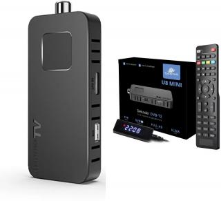 Tuner DVB-T2 Dekoder TV Naziemnej H.265 Spacetronik U8 Mini Full HD Pilot
