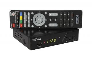 Tuner DVB-T2 Dekoder TV Naziemnej WIWA H.265 PRO