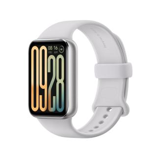 Xiaomi Smart Band 9 Pro Srebrny | Inteligentna opaska sportowa | Bluetooth 5.4, 350mAh, 1.74", 5 ATM, akcelerometr, sensor PPG, żyroskop
