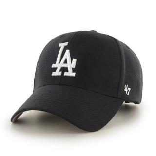 Czapka 47 Brand Los Angeles Dodgers Black/white