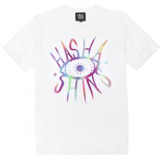 Hashashins Rainbow T-Shirt White