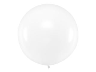 Balon okrągły 1m, Pastel Clear