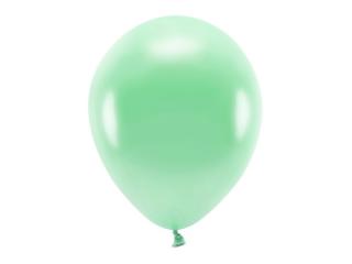 Balony Eco 30cm metalizowane, mięta (1 op. / 10 szt.)