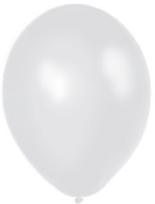 Balony metalic Duże - Perłowe (op.100szt)