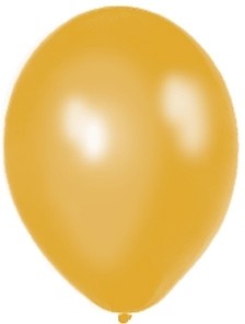 Balony metalic Duże - Złote (op.100szt)