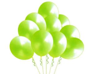 Balony pastelowe apple-green 10'' - 100szt