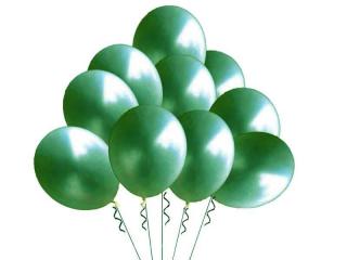 Balony pastelowe bright-green 10'' - 100szt