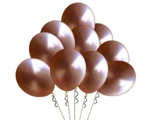 Balony pastelowe cocoa-brown 10'' - 100szt