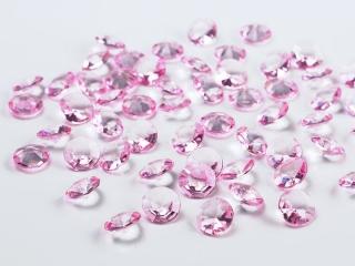 Diamentowe konfetti - ADC12-081J -J. Róż (1opk)