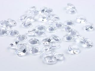 Diamentowe konfetti -ADC12-099-Bezbarwne (1opk)