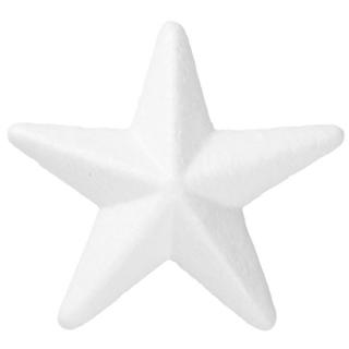 Gwiazda styropianowa 3D   6cm