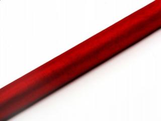 Organza czerwona (36cm x 9m) - ORP-007